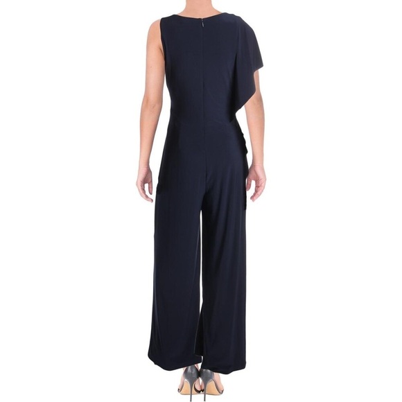 RALPH LAUREN Ruffled Flutter Sleeves Jumpsuit - Picture 3 of 6